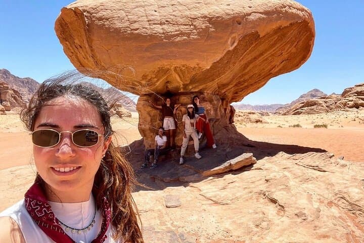 Wadi Rum Full-Day Jeep Tour and Night Under the Stars photo 6