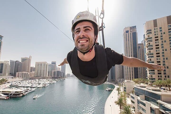 XLine Dubai Marina Zipline — Soar 1km Above Dubai's Skyline photo 2