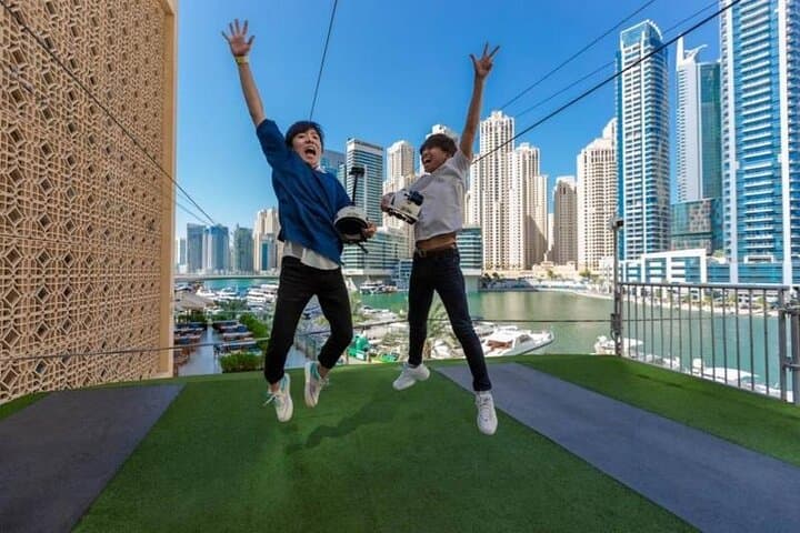 XLine Dubai Marina Zipline — Soar 1km Above Dubai's Skyline photo 3