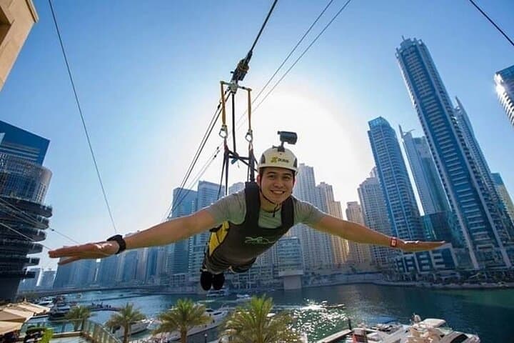 XLine Dubai Marina Zipline — Soar 1km Above Dubai's Skyline photo 6