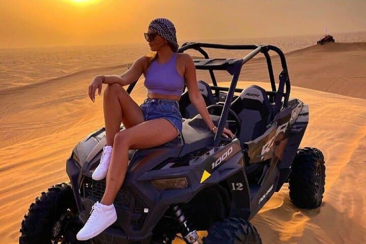 Dubai Morning Desert Safari: Dune Bashing, Camel Ride & Sandboarding photo 2