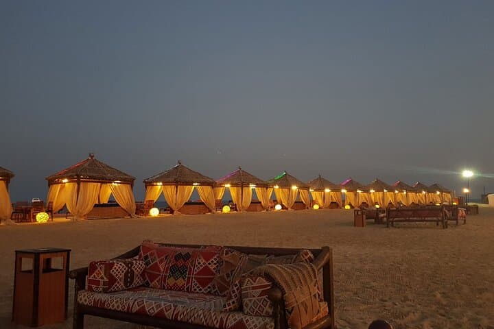 Overnight Desert Safari & Inland Sea Camp: Dune Bashing, Camel Ride & Stargazing photo 4