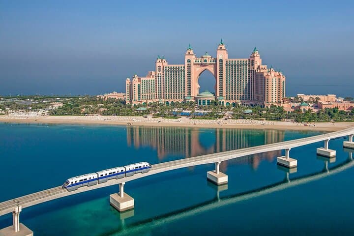 View at The Palm & One-Way Monorail: 2-Hour Palm Jumeirah Experience