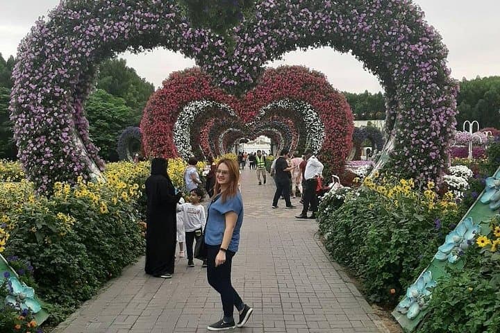 Dubai Frame and Miracle Garden Tour: Panoramic Views and Floral Wonderland photo 3