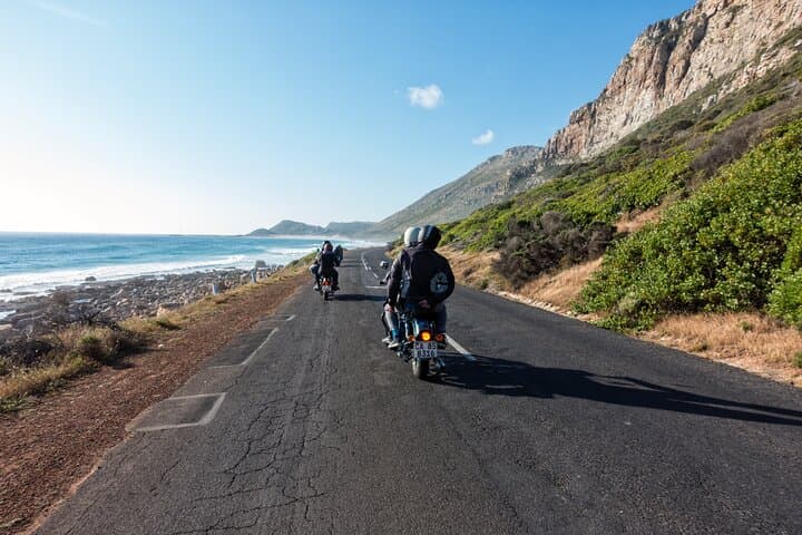 Ride the Cape Peninsula: Full-Day Royal Enfield Motorcycle Tour from Cape Town