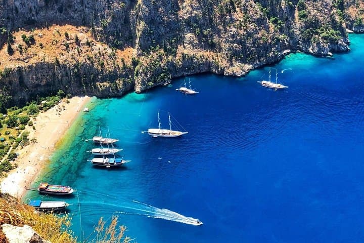 Blue Cave & Butterfly Valley Gulet Cruise from Ölüdeniz — Buffet Lunch Included photo 1
