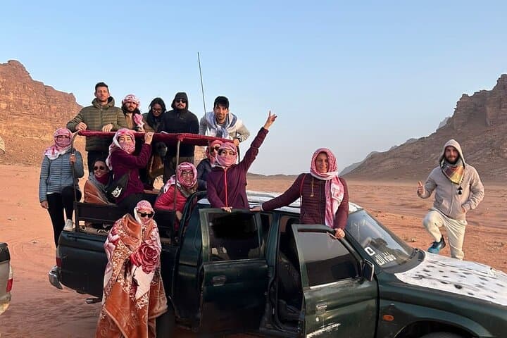 Wadi Rum Full-Day Jeep Adventure and Starry Bedouin Camp photo 6
