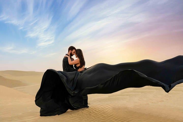 Desert Flying Dress Photoshoot in Dubai: How to Plan an Iconic Dune Session photo 1