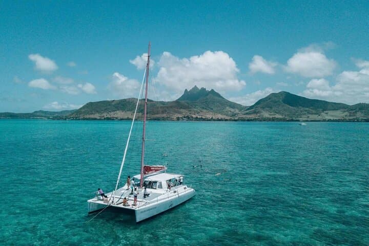 Private Catamaran to Ile aux Cerfs: Full-Day Cruise, BBQ & Waterfalls photo 2