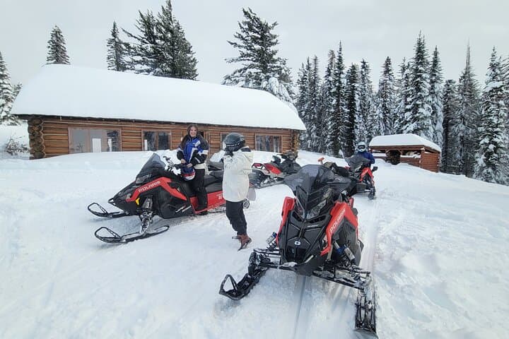4-Hour Snowmobile Rental at Priest Lake — Ride the Selkirk Range Trails