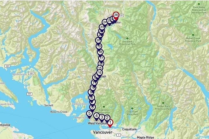 Sea to Sky Highway Audio Driving Tour: Vancouver to Whistler Guide photo 3