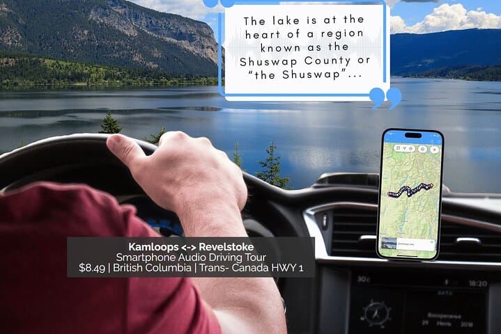 Scenic Kamloops-to-Revelstoke Audio Driving Tour — Trans-Canada Highlights & Stops