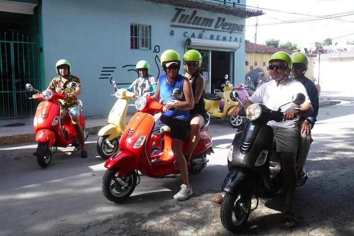 Tulum Vespa Tours with Lunch: Ruins, Snorkel & Private Cenote in One Day photo 2
