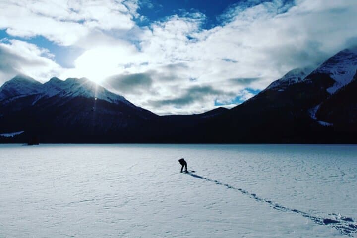 Banff Wild Ice: Guided Frozen Lake Walk with Ice Cleats photo 2
