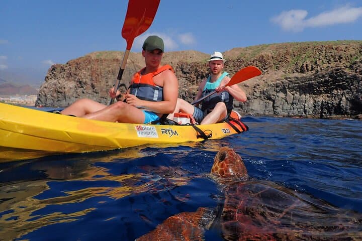 Tenerife Kayak & Snorkel with Dolphins and Turtles — Guaza Coast Adventure photo 2