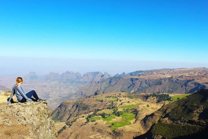 Simien Mountains Day Trek from Gondar – Geladas, Jinbar Falls & Escarpment Views