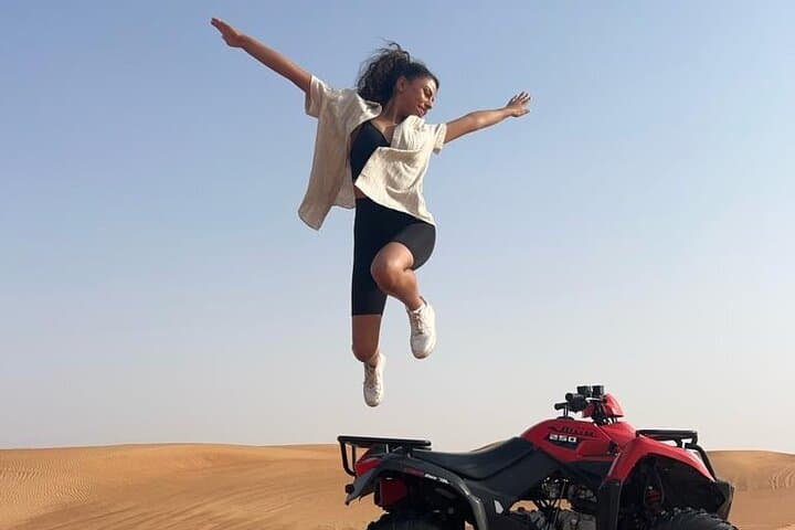 Red Dunes Morning Desert Safari in Dubai — Sandboarding, Dune Bashing & Camel Ride photo 2