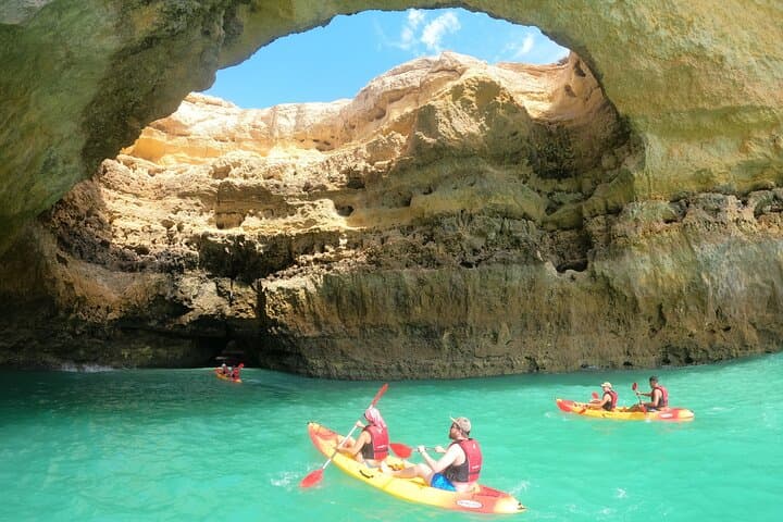 Benagil Kayak Tour: Explore the Algarve’s Sea Caves and Coastal Arches photo 3
