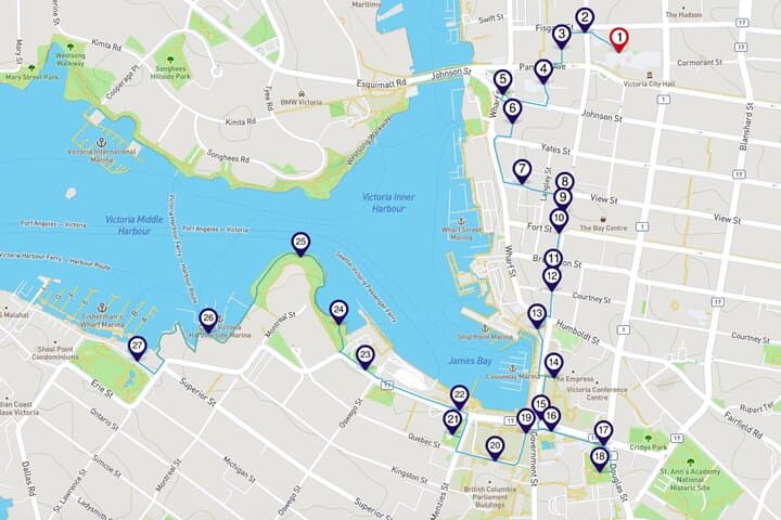 Victoria Harbour Audio Walking Tour — Self-Guided Smartphone Guide to Inner Harbour photo 3