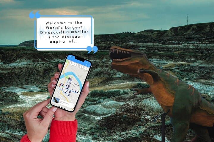 Ghosts of Drumheller Audio Walking Tour: Haunted Badlands Self-Guided GPS Experience