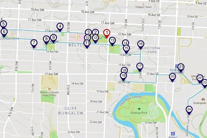 Calgary Beltline District Audio Walking Tour: Self-Guided Smartphone History Walk photo 3