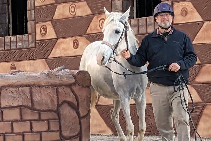Little Petra Horseback Ride: Morning & Sunset Trail from Mountain Horse Stables