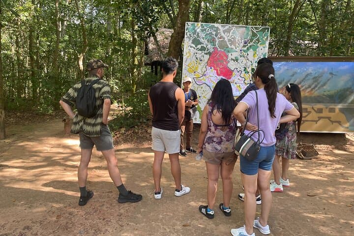 Private VIP Cu Chi Tunnels Tour from Ho Chi Minh City — Underground Tunnels, Guerilla Food & Optional Shooting photo 3