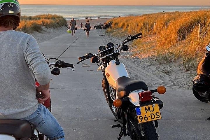 Private Backroad Motorcycle Tour Through North Holland's Dikes and Villages