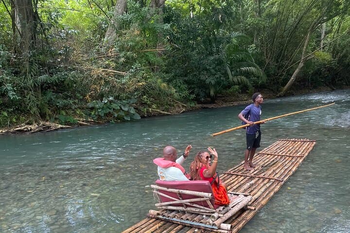 Martha Brae Bamboo Rafting and Falmouth’s Luminous Lagoon: Night Glow Tour photo 2