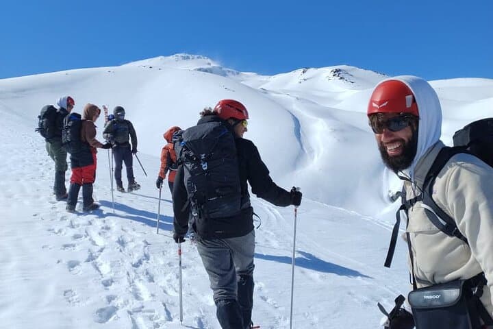 Summit Quetrupillán: Guided Ascent from Pucón to the Glacier-Crowned Crater