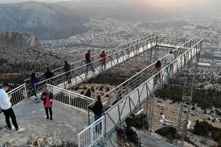 Mostar Panorama Glass Bridge and Fortica Zipline: Viewpoint Guide photo 4