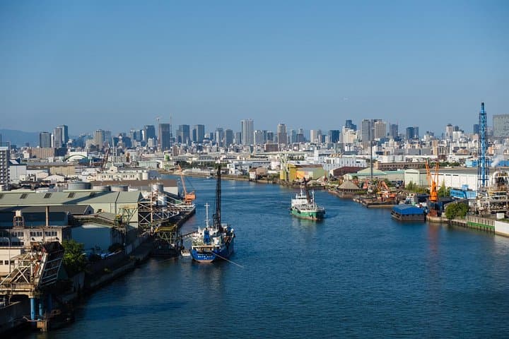 Osaka Bay E‑Assist Bike Tour: 30km Half-Day Cycle Across Canals, Bridges & Ferries photo 2