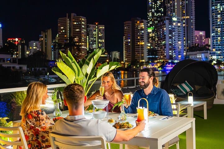 Gold Coast Dinner Buffet Sightseeing Cruise on the Broadwater