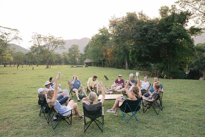 Cha Loi Cave 2-Day Adventure from Dong Hoi: Caving, River Crossings & Overnight Camping photo 4