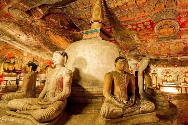 Kandy to Anuradhapura Shuttle & Dambulla Sightseeing — Sigiriya Rock, Dambulla Cave Temples & Village Paddle photo 5