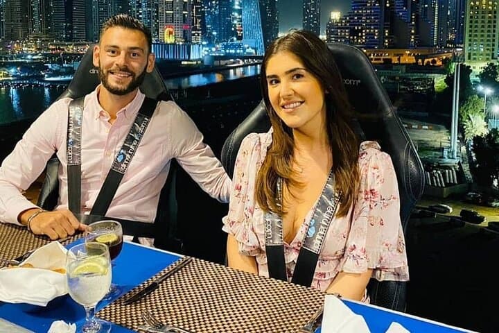 Dinner in the Sky & Miracle Garden Dubai: Sky Dining with Private Transfer photo 2