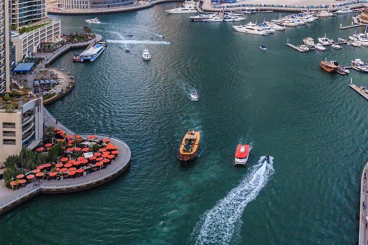 Dubai Marina Dinner Cruise: Skyline Lights & Dhow Elegance photo 2