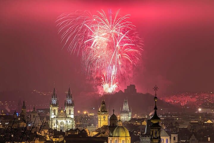 New Year's Eve at Kontakt Bar Prague — Unlimited Open Bar & Live Music