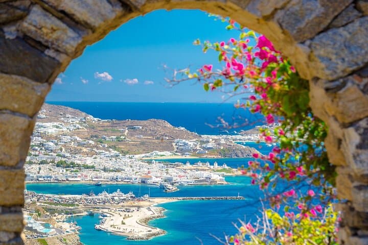 Private Full-Day Shore Tour of Mykonos — Windmills, Little Venice & Port Pickup