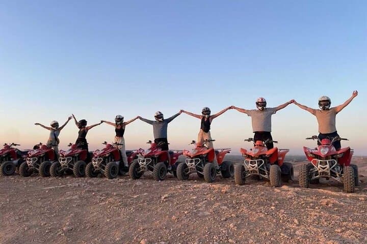 Agafay Desert Quad Biking & Camel Ride from Marrakech with Berber Dinner photo 5