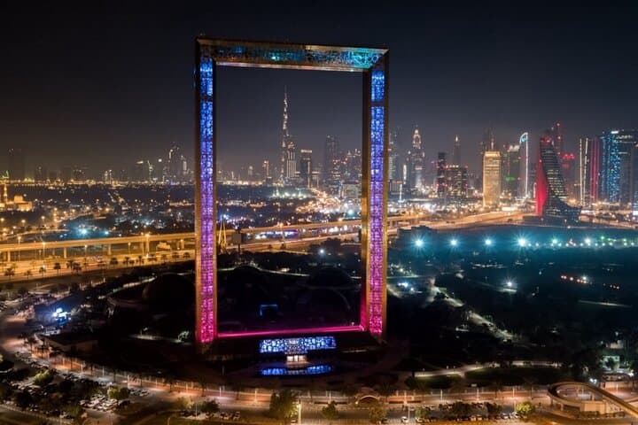 Dubai Frame Tickets: Sky Deck Views & Virtual Metropolis Experience