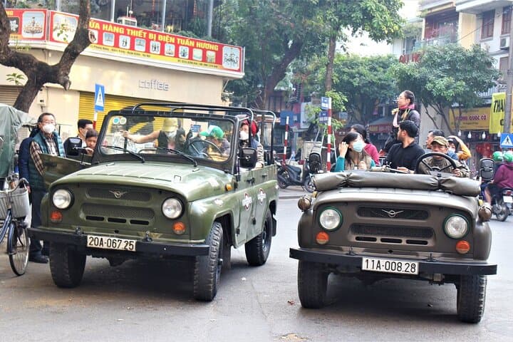 Hanoi Night Jeep Food Tour Led by Women: Old Quarter Eats & Train Street photo 6