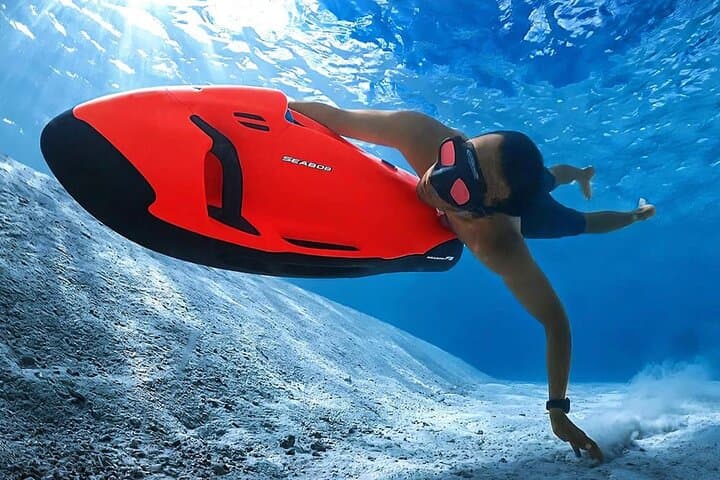 Seabob Private Discovery Tours in Bora Bora — Electric Lagoon Exploration