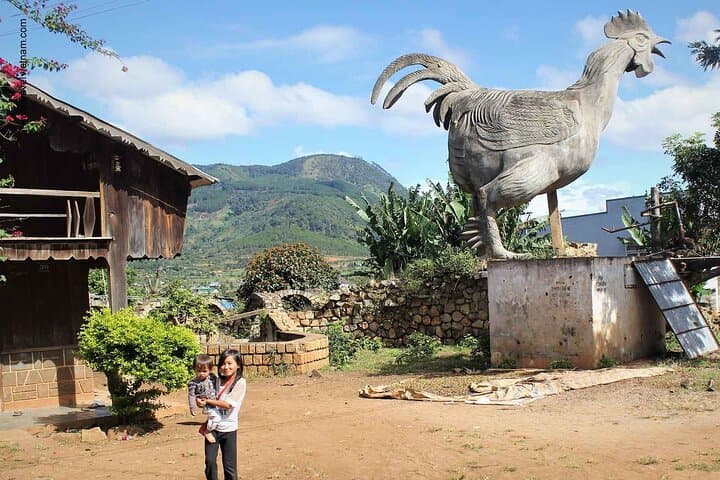 Da Lat Countryside Motorbike Tour: Pongour & Elephant Waterfalls, Tuyen Lam and K'Ho Villages