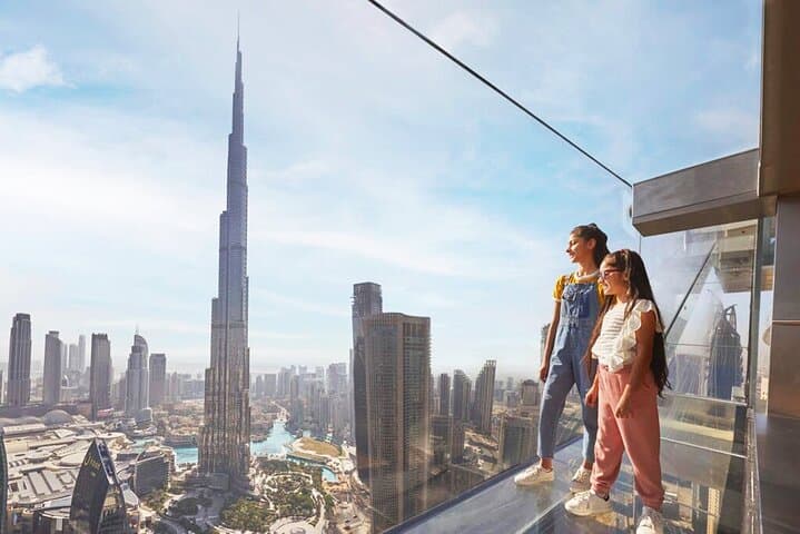 Sky Views Dubai: Glass Slide & Edge Walk at Address Sky View Hotel
