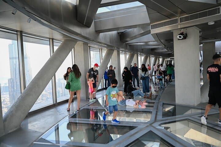 Sky Views Dubai: Glass Slide & Edge Walk at Address Sky View Hotel photo 4
