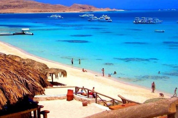 Orange Bay Hurghada: Full-Day Red Sea Snorkel & Watersports photo 4