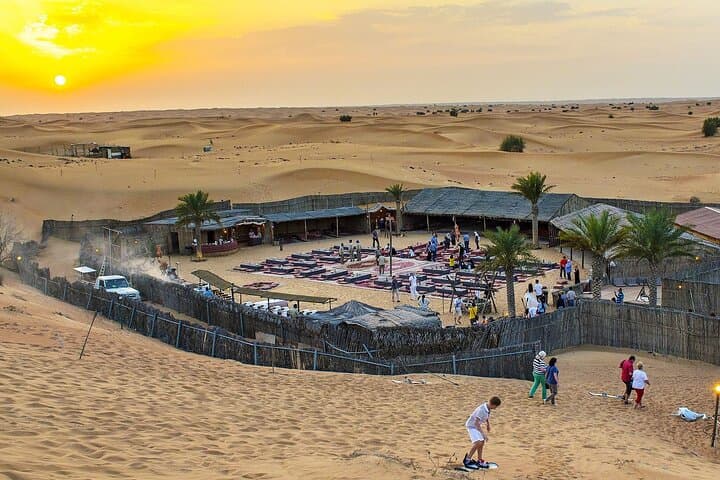Dubai Dunes Desert Safari: Sunset Dune Bashing, Sandboarding & BBQ Experience photo 4