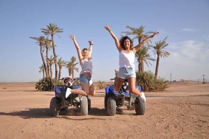 Quad Adventure Through Marrakech Palmeraie and Desert — 3-Hour ATV Ride photo 3