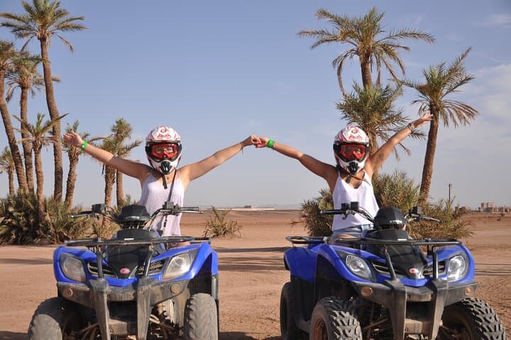 Quad Adventure Through Marrakech Palmeraie and Desert — 3-Hour ATV Ride photo 2